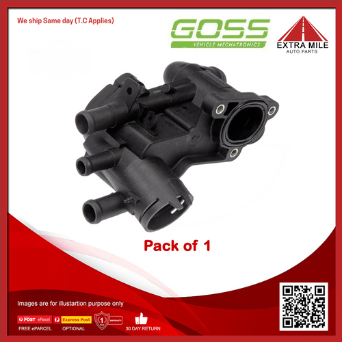 Goss Thermostat Housing For Volkswagen Polo 9N,AHW,BBY,BKY 1.4L V6 MPFI DOHC