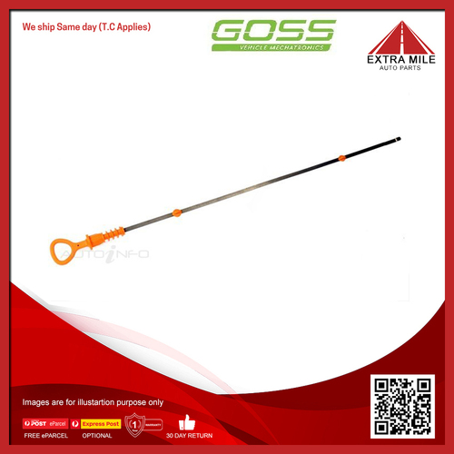 Goss Oil Dipstick For Volkswagen Beetle 9C 1.8L AYD I4 8V SOHC - 917-350