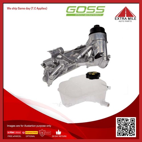 Goss Engine Oil Cooler For Holden Cruze JH 1.8L F18D4 (LUW) I4 16V DOHC