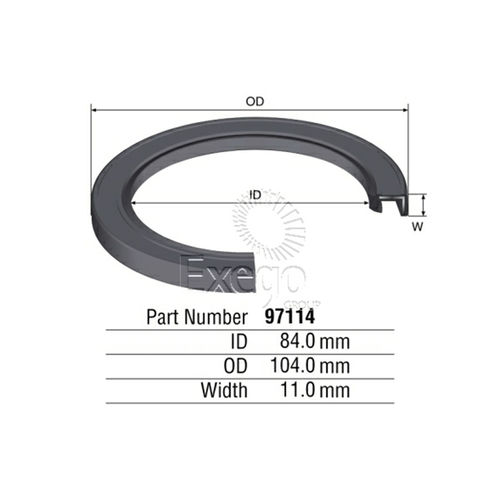 97114 Oil Seal for NISSAN MAXIMA J30 U11 (Grey-Imp) - CRANK SHAFT REAR / REAR MAIN BEARING