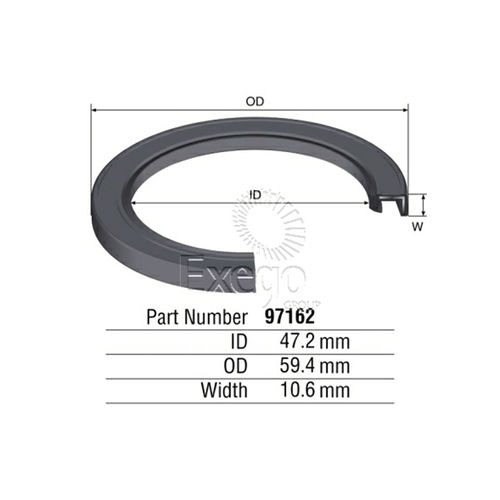 97162 Oil Seal for DAIHATSU DELTA V10 - TRANSMISSION/GEARBOX OUTPUT REAR EXTENSION