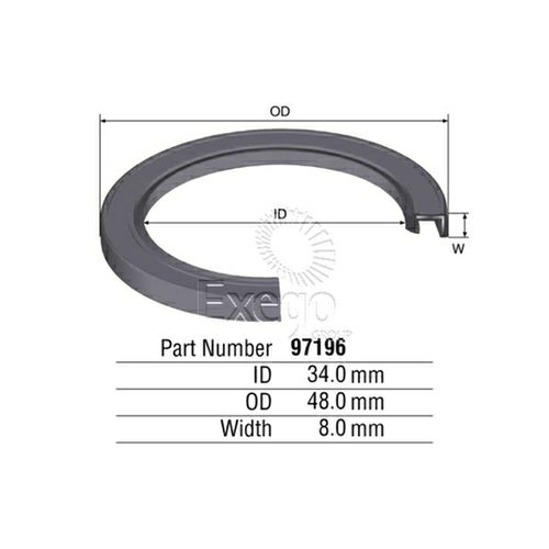 97196 Oil Seal for DAIHATSU TERIOS J100 - CRANK SHAFT / TIMING FRONT