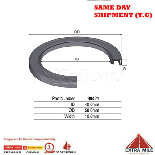 Kelpro Oil Seal For CITROEN BERLINGO/PEUGEOT/SAAB