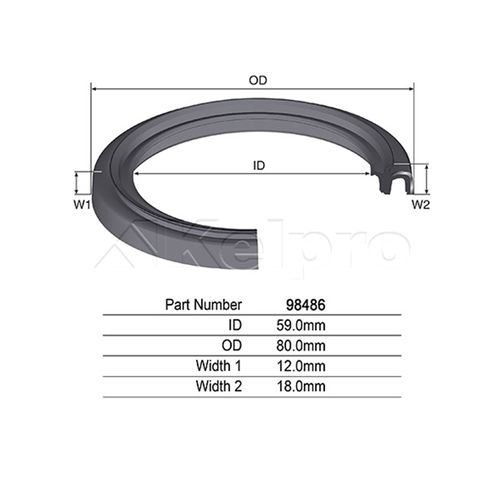 98486 Oil Seal for NISSAN X-TRAIL T30 - TRANSFER CASE FRONT OUTPUT