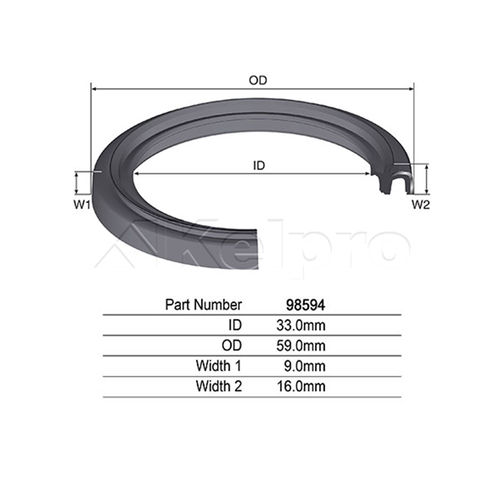 Kelpro Oil Seal For Nissan X-TrailT31 -  Axle / Drive Shaft - Front Inner