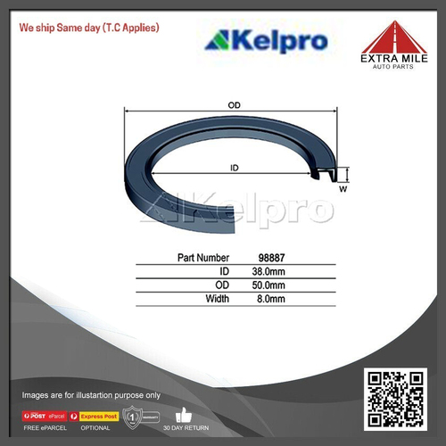 98887 - OIL SEAL for TOYOTA CAMRY SDV10R SV11R SV20R SV21R SV22R SXV10R SXV20R - CAMSHAFT