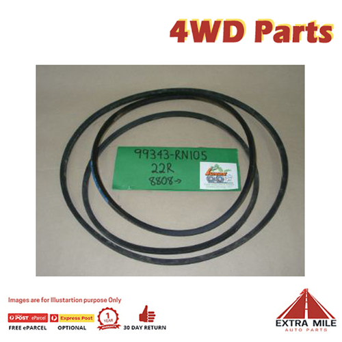 FAN BELT KIT 22R - 99343-RN105NG