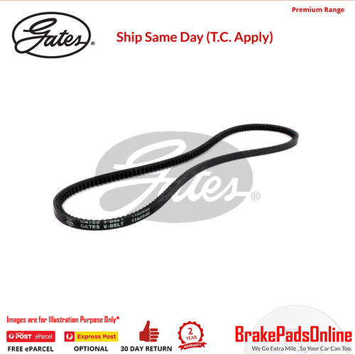 Gates V-Belt For Audi, Fiat, Holden, Honda - 8507-0940ZM