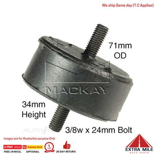 Mackay A1200 Engine Mount Front For Ford Cortina TC - TD 1970-1976 - 2.0L