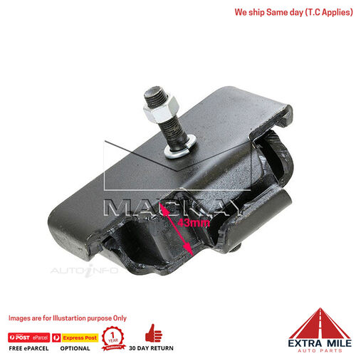 A1306 Front Engine Mount for Toyota LandCruiser FJ45R 1982-1984 - 4.2L