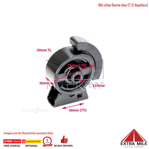 Mackay A2006 Engine Mount Front For Toyota Corolla EE80R 1.3L I4 Petrol Manual