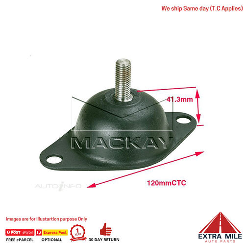 Mackay A2081 Engine Mount Rear For Ford Falcon AU1 4.0L I6 Petrol Manual & Auto