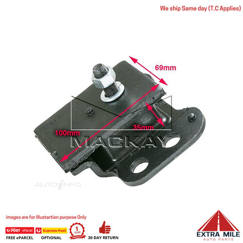 Mackay A2520 Engine Mount Front For Nissan Patrol GQ 1988-1997 - 4.2L