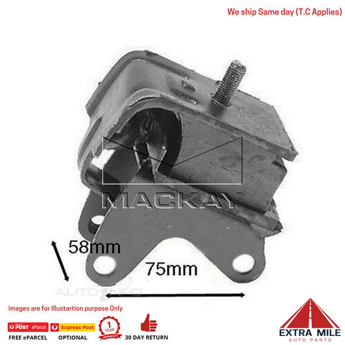 Mackay A5159 Engine Mount Front For Ford Festiva WA 1.3L I4 Petrol Manual