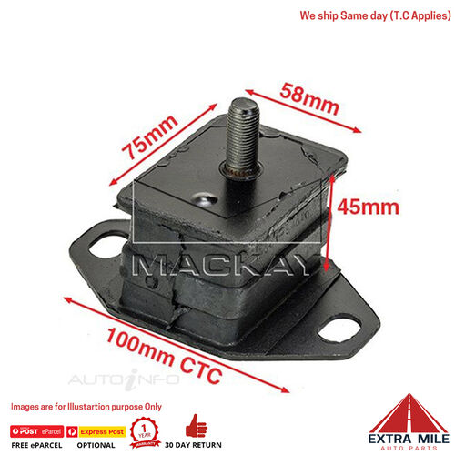 Mackay Front Engine Mount For Toyota 4 Runner RN130R 1989-1996 - 2.4L A6981