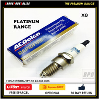 Spark Plug 8 Pack For Ford Fairmont 5.0L 8 CYL 5 AC14 Platinum-range AC14-479