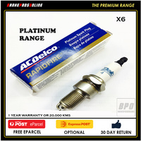 Spark Plug 6 Pack For Holden Commodore 3.3L 6 CYL L14 AC8 Platinum-range AC8-613