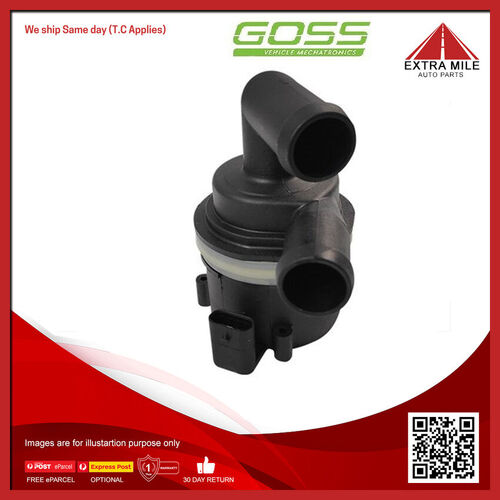 Goss Water Pump - Electric For Volkswagen Golf MK6 2.0L CBBB I4 16V DOHC