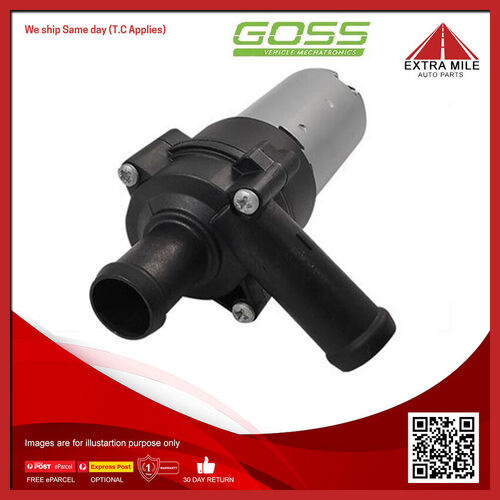 Goss Water Pump - Electric For Volkswagen Golf R32 MK5 3.2L BUB V6 24V DOHC