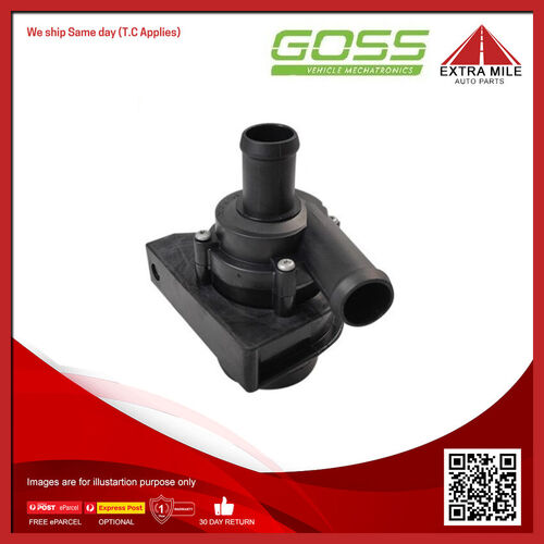 Goss Water Pump Electric For Audi A3 TFSI Attraction 8P 1.4L CAXC 4D Hatchback