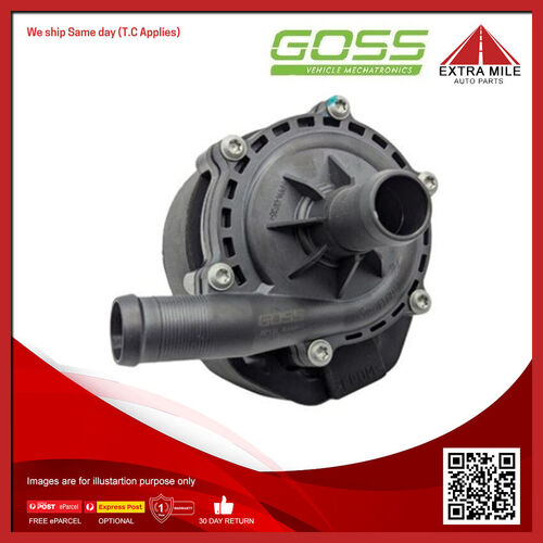 Goss Auxiliary Water Pump For Tesla Model 3 Long Range, Standard Range ELEC EO