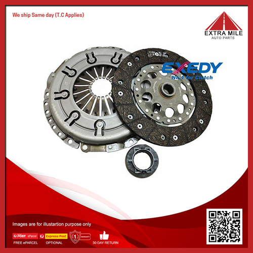 Exedy Clutch Kit For Audi A4 1.8 Turbo Quattro B6 1.8L AVJ 4D Sedan