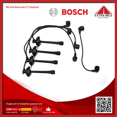 Bosch Ignition Cable Kit For Toyota Celica Coupe T18 2.2L (ST184) 5S-FE Petrol