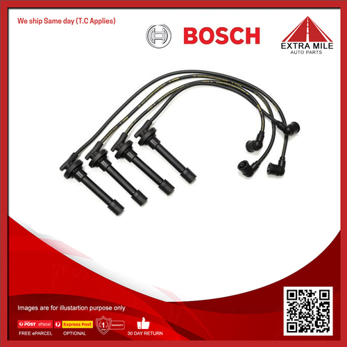 Bosch Spark Plug Lead Set For Honda Civic FE, FG, ED, EL, EG, EH 1.5L/1.3L D15B4