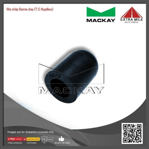 Mackay Blanking Cap For Water Applications  13mm (1/2") ID (EPDM Rubber) - BC13