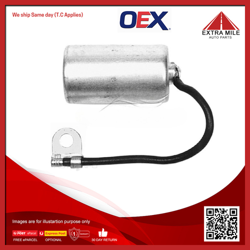 OEX Distributor Condenser For Holden HK Monaro 1968-1970 - 2.6L 6CYL