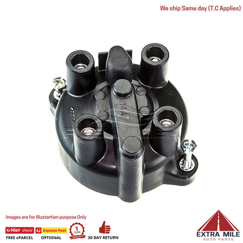 Distributor Cap for Ford Laser KJ KL KJ2 ( 1.6L B6 1.8L BP-ZE ) 4cyl BD132 Mitsubishi Elect Dist