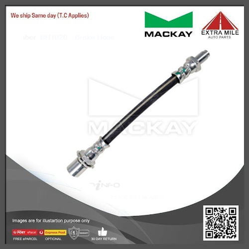 Mackay Brake Hose -Hydraulic Front LH &RH For Toyota Landcruiser HJ61R 3.4L,4.0L