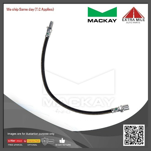 Mackay Brake Hose - Hydraulic Rear For LH & RH For Toyota Landcruiser 4.2L,3.5L