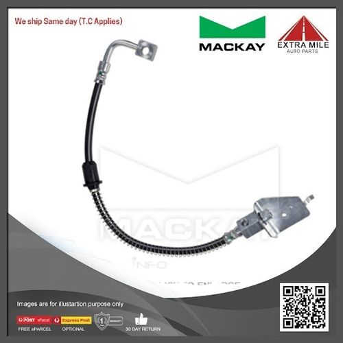 Mackay Brake Hose - Hydraulic Rear LH For FPV GT BF BA 5.4L 302 V8 32v DOHC MPFI