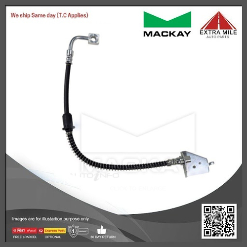 Mackay Brake Hose-Hydraulic Rear LH For FPV GT-P BF BA 5.4L BOSS 290 V8 32v DOHC