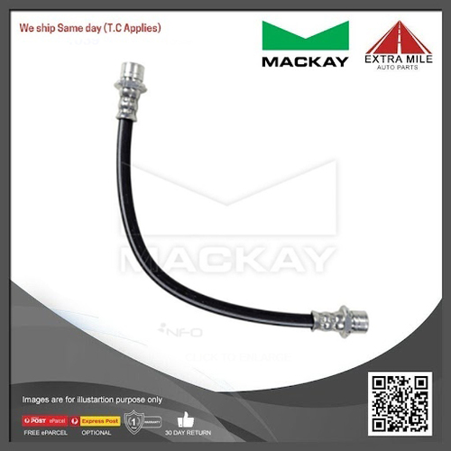 Mackay Brake Hose-Hydraulic Front LH & RH For Toyota Yaris YRS NCP130 1.3L 2NZFE