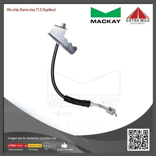 Mackay Brake Hose - Hydraulic Rear RH For FPV Pursuit BA BF 5.4L V8 32v DOHC