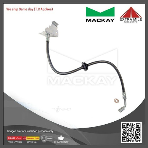 Mackay Brake Hose -Hydraulic Front RH For Holden Caprice WM 3.6L,6.0L V8 16v OHV