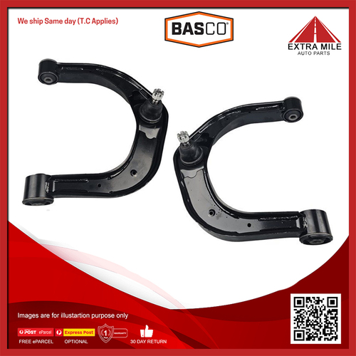 Basco Pair Front Upper Left & Right Control Arm  For Nissan Patrol Y62 5.6L