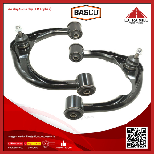 Basco Pair Front Lower Left & Right Control Arm  For Toyota Hilux KUN/GUN/TGN