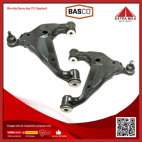 Basco Pair Front Lower Left & Right Control Arm  For Toyota Hilux KUN/GGN V6