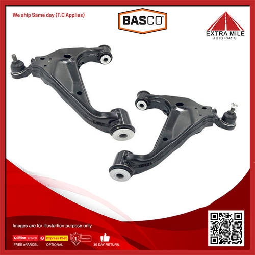 Basco Pair Front Lower Left & Right Control Arm  For Toyota Hilux GUN126R 2.8L