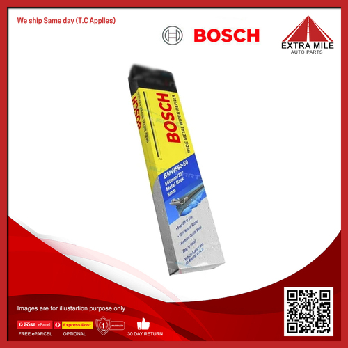 Bosch Wiper Refill 560mm Metal Back 8mm (50 Pack ) - BMW560-50