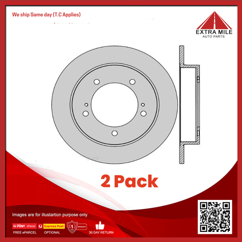 2x IBS Disc Brake Rotor Front For Mini Cooper, ONE R56 1.6L - BR15562
