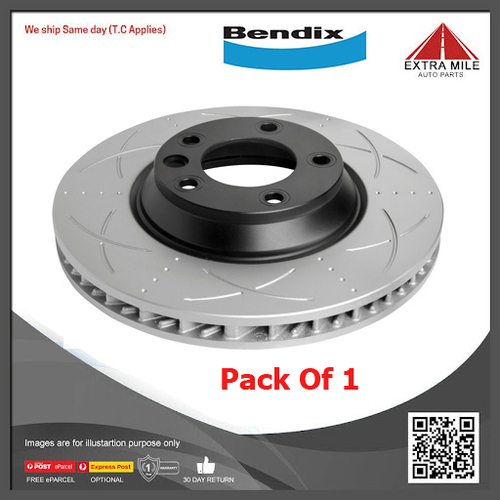 Bendix Front Ultimate Disc Brake Rotor For Audi, Porsche, Volkswagen - 350mm