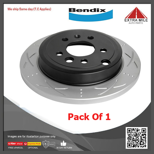 Bendix Rear Ultimate Disc Rotor For Ford Fairlane, Fairmont, Falcon, LTD, FPV