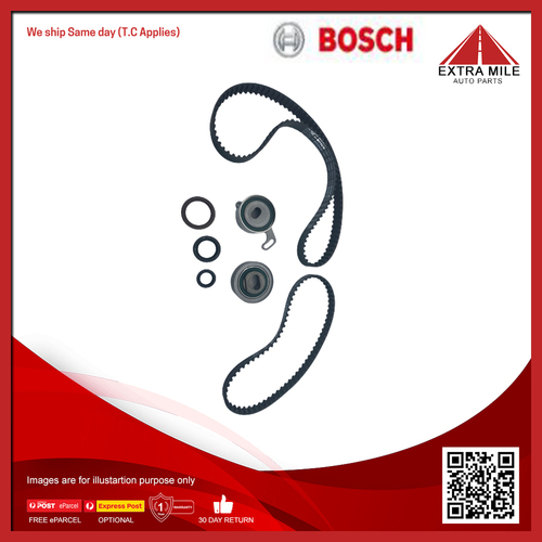 Bosch Timing Belt Kit For Honda Prelude BA 2.2L F22A1 SOHC 16v MPFI 4cyl