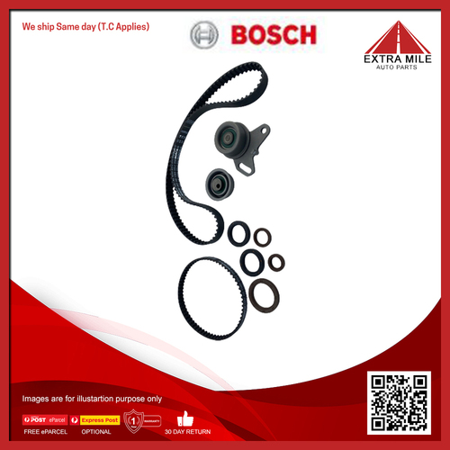 Bosch Timing Belt Kit For Mitsubishi Starwagon SH 2.0L 4G63 SOHC 16v Carb 4cyl