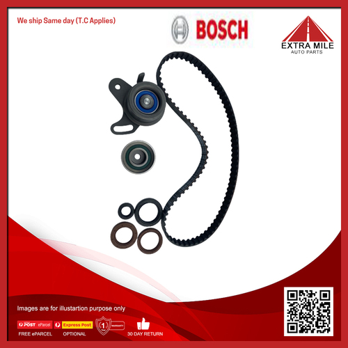 Bosch Timing Belt Kit For Hyundai Scoupe 1.5L G4DJ I4 8V SOHC EFI Petrol