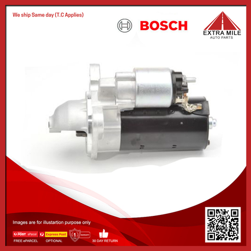 Bosch Starter Motor For Land Rover Defender 110, 130, 90 2.5L 15P, 10P